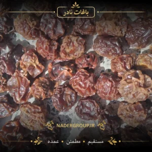 آلوچه سیاه آفتابی خشک صنعتی | گروه نادر